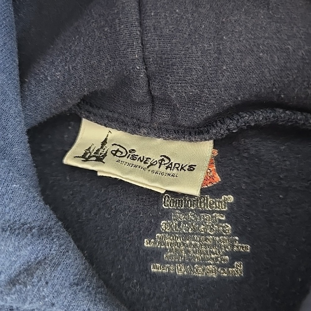 Disney Parks Hanes Mickey Mouse Disneyland Resort Hoodie Size 3XL Blue - Picture 8 of 10
